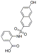 CAS#: 6388-49-4， 2-(2-Hydroxynaphthalene-6-Sulfonamido)Benzoic Acid