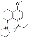 CAS#: 63886-35-1， 1-(5-Methoxy-8-Propionyl-1,2,3,4-Tetrahydronaphthalen-1-Yl)Pyrrolidine