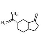 CAS#: 639009-46-4， (6S)-6-Isopropenyl-2,3,4,5,6,7-hexahydro-1H-inden-1-one