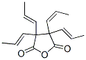 CAS 登录号：63979-82-8， 3,3,4,4-四[(Z)-丙-1-烯基]四氢呋喃-2,5-二酮