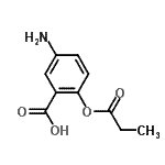 CAS#: 639825-25-5， 5-Amino-2-(propionyloxy)benzoic acid