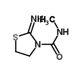 CAS 登录号：64002-05-7， 2-亚氨基-N-甲基-1,3-噻唑烷-3-甲酰胺