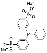 CAS 登录号：64018-22-0， 3,3'-(苯基膦二基)二(苯-1-磺酸)二钠