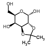 CAS 登录号：640285-46-7， 2,3-O-异亚丙基-alpha-D-吡喃半乳糖
