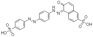 CAS 登录号：6406-66-2， 酸性红 142