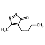 CAS 登录号：64076-81-9， 4-丁基-5-甲基-3H-吡唑-3-酮