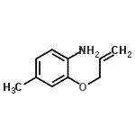 CAS 登录号：640767-79-9， 2-(烯丙氧基)-4-甲基苯胺