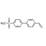 CAS 登录号：640769-68-2， 4'-(甲基磺酰基)-4-联苯甲醛