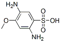 CAS 登录号：6409-55-8， 2,5-二氨基-4-甲氧基苯磺酸