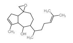 CAS 登录号：64118-74-7， (3aR,4R)-7beta-[(R)-1,5-二甲基-4-己烯基]-3aalpha,5,6,7,8,8abeta-六氢-1-甲基螺[薁-4(3H),2'-环氧乙烷]-8beta-醇