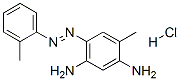 CAS 登录号：6416-59-7， 5-(O-甲苯基偶氮)甲苯-2,4-二胺单盐酸盐