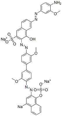 CAS 登录号：6416-69-9， 直接蓝 183