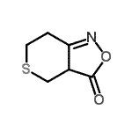 CAS#: 641628-19-5， 3a,4,6,7-Tetrahydro-3H-thiopyrano[4,3-c][1,2]oxazol-3-one