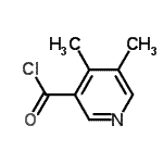 CAS 登录号：64172-73-2， 4,5-二甲基烟酰氯化物