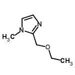 CAS 登录号：642067-33-2， 2-(乙氧基甲基)-1-甲基-1H-咪唑