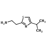 CAS 登录号：642081-25-2， 2-(4-异丙基-1,3-噻唑-2-基)乙胺