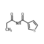 CAS#: 642086-09-7， N-Propionyl-3-thiophenecarboxamide