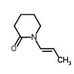CAS#: 642093-74-1， 1-[(1E)-1-Propen-1-yl]-2-piperidinone