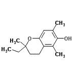 CAS 登录号：642476-58-2， 2-乙基-2,5,7-三甲基-6-色满醇