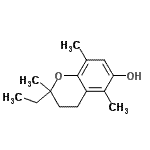CAS 登录号：642476-61-7， 2-乙基-2,5,8-三甲基-6-色满醇