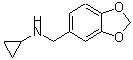 CAS#: 643007-93-6， N-(1,3-Benzodioxol-5-ylmethyl)cyclopropanamine
