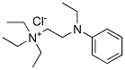 CAS#: 64346-68-5， Triethyl[2-(Ethylphenylamino)Ethyl]Ammonium Chloride