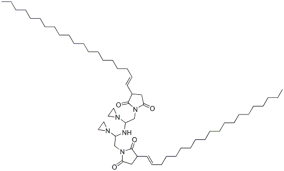CAS 登录号：64347-11-1， 1,1'-[亚氨基二(乙烯亚氨基乙烯)]二[3-(二十烷基)吡咯烷-2,5-二酮]