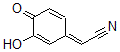 CAS 登录号：643726-99-2， (2Z)-(3-羟基-4-氧代-2,5-环己二烯-1-亚基)-乙腈