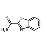 CAS 登录号：64377-94-2， 1,3-苯并噻唑-2-硫代甲酰胺