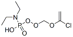 CAS 登录号：64398-27-2， N-(1-氯乙烯氧基-甲氧基-磷酰)-N-乙基乙胺