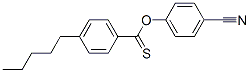 CAS 登录号：64408-93-1， (S)-(4-氰基苯基) 4-戊基硫代苯甲酸酯