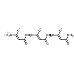 structure of CAS# 64438-54-6, Gadolinium tris[(2Z)-4-oxo-2-penten-2-olate]