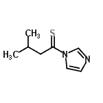 CAS 登录号：64529-38-0， 1-(1H-咪唑-1-基)-3-甲基-1-丁烷硫酮