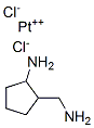 CAS 登录号：64538-68-7， 顺式-(2-氨基甲基-1-环戊基氨合)二氯铂(II)
