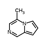 CAS 登录号：64608-60-2， 4-甲基吡咯并[1,2-a]吡嗪