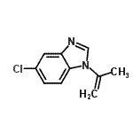 CAS 登录号：64640-32-0， 5-氯-1-异丙烯基-1H-苯并咪唑
