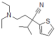 CAS 登录号：64647-31-0， alpha-[2-(二乙基氨基)乙基]-alpha-(1-甲基乙基)-2-噻吩乙腈