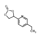 CAS 登录号：646519-82-6， 5-乙基-2-(2-氧代-1,3,2-二氧硫杂环戊烷-4-基)吡啶