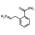 CAS 登录号：64664-07-9， 1-(2-烯丙基苯基)乙酮
