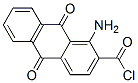CAS 登录号：6470-88-8， 1-氨基-9,10-二氧代-9,10-二氢蒽-2-甲酰氯