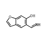 CAS 登录号：64758-63-0， 5-亚氨代甲酰基-1-苯并呋喃-6-醇