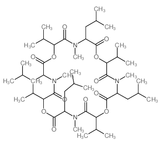 结构式 CAS# 64763-82-2, 类白僵菌素
