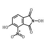 CAS 登录号：647860-39-7， 2,5-二羟基-4-硝基-1H-异吲哚-1,3(2H)-二酮