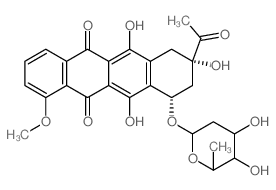 CAS 登录号：64842-75-7， 3'-羟基柔红霉素