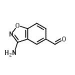 CAS 登录号：648449-67-6， 3-氨基-1,2-苯并恶唑-5-甲醛