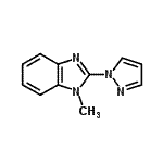 CAS 登录号：6488-97-7， 1-甲基-2-(1H-吡唑-1-基)-1H-苯并咪唑
