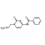 CAS 登录号：648881-65-6， N-(1-烯丙基-2-氧代-1,2-二氢-4-嘧啶基)苯甲酰胺