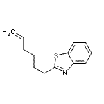 CAS 登录号：64909-90-6， 2-(5-己烯-1-基)-1,3-苯并噻唑