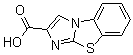 结构式 CAS# 64951-09-3, 咪唑并[2,1-b]苯并噻唑-2-羧酸