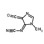 CAS#: 649553-18-4， [(4E)-3-Methyl-5-(oxomethylene)-3,5-dihydro-4H-imidazol-4-ylidene]cyanamide